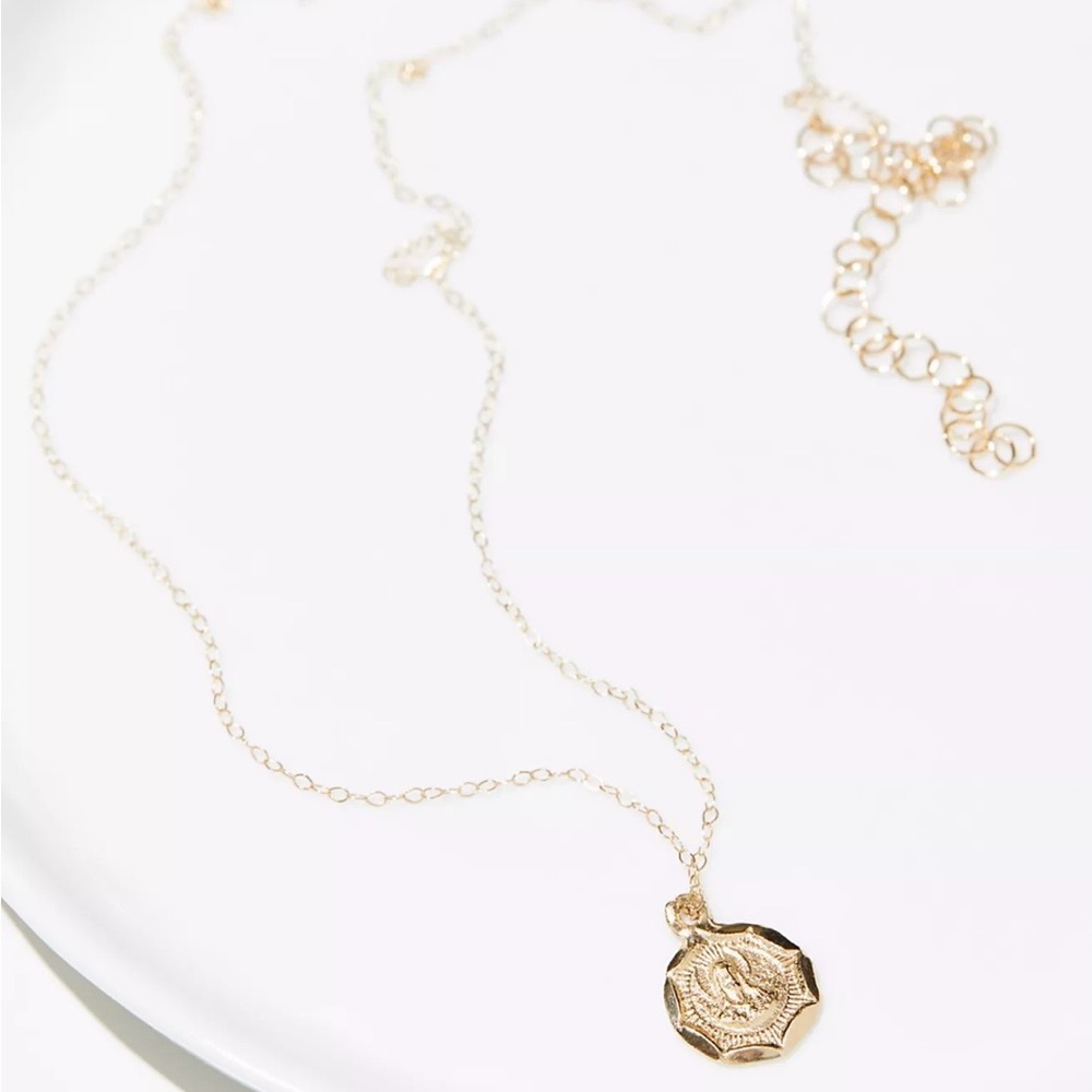 14k vintage coin necklace ERTH jewelry